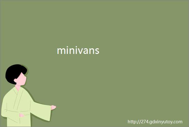 minivans